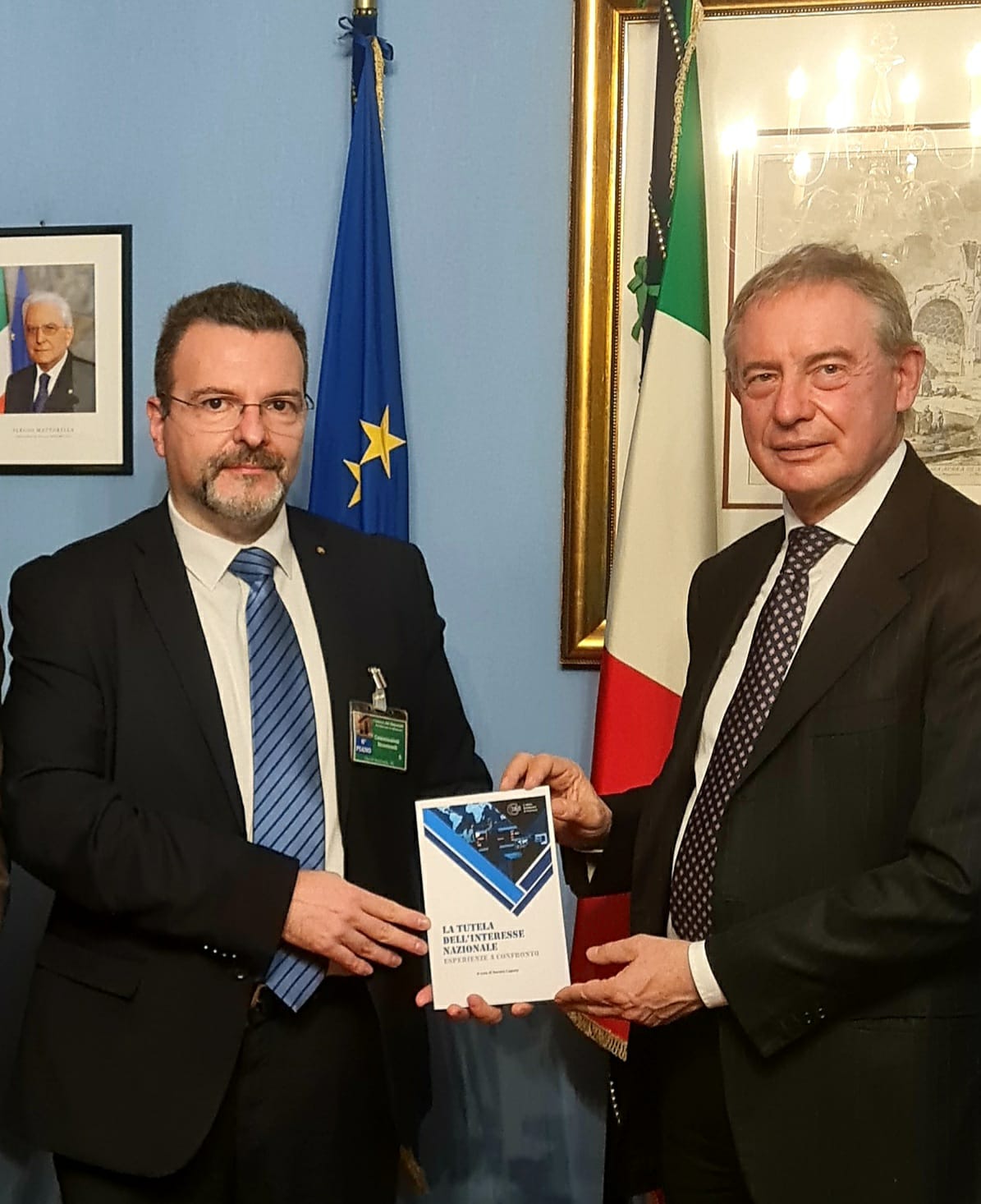 Incontrato a Roma il Presidente del COPASIR